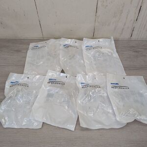 Lot of 7 Philips Respironics Nasal Silicone Pillow Cushions Size Medium-1146473